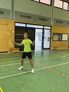 Badminton-U15 mit Unentschieden im Spitzenspiel