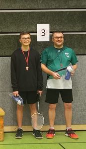 Badminton-Spieler zweimal auf dem Treppchen beim Turnier in Münster