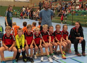 Saisonauftakt in Ahlen für die Mini-Handballer des Handballkreises Hellweg 