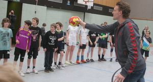 Lars Kaufmann im Handballkreis Hellweg zu Gast